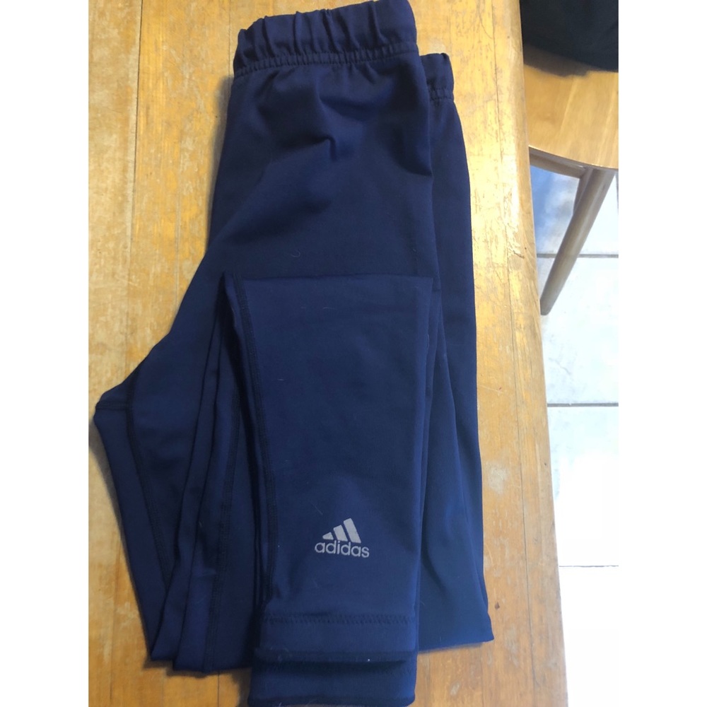 Adidas blue leggings